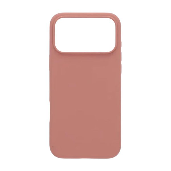 Rvelon iPhone 17 Pro -silikonikuori MagSafe-yhteensopiva, tummanpunainen