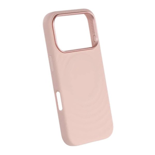 iPhone 17 Pro Silikonkuori MagSafe Vaaleanpunainen