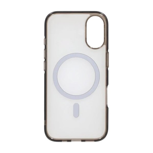 iPhone 17 Kuori TPU MagSafe Läpinäkyvä Musta