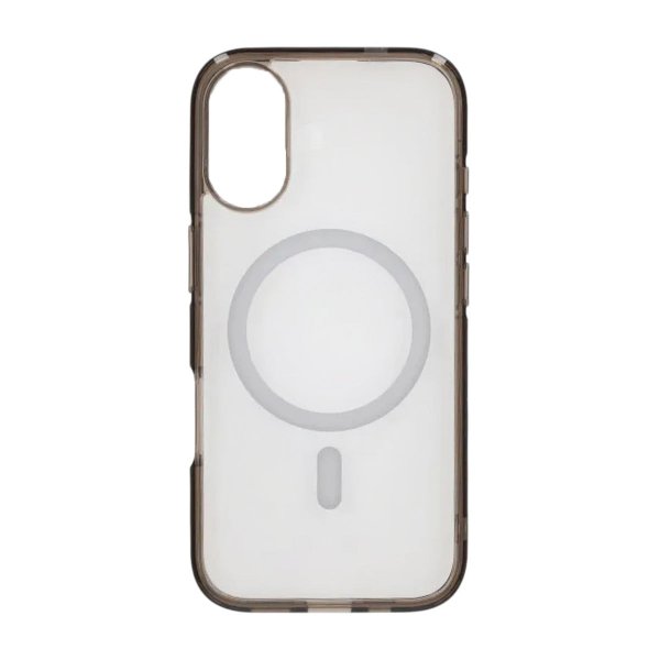 iPhone 17 Kuori TPU MagSafe Läpinäkyvä Musta
