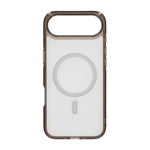 iPhone Air Kuori TPU MagSafe Musta Läpinäkyvä