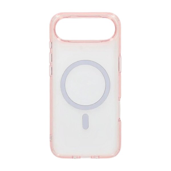 iPhone Air -kuori TPU MagSafe Ruusu Läpinäkyvä