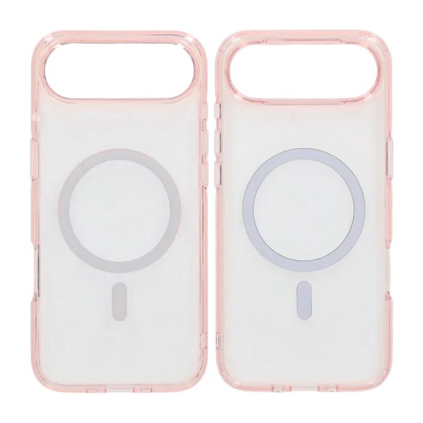 iPhone Air -kuori TPU MagSafe Ruusu Läpinäkyvä