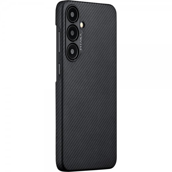 Pitaka Samsung Galaxy S24 Plus Suojakuori MagEZ Case 4 Musta/Harmaa Twill