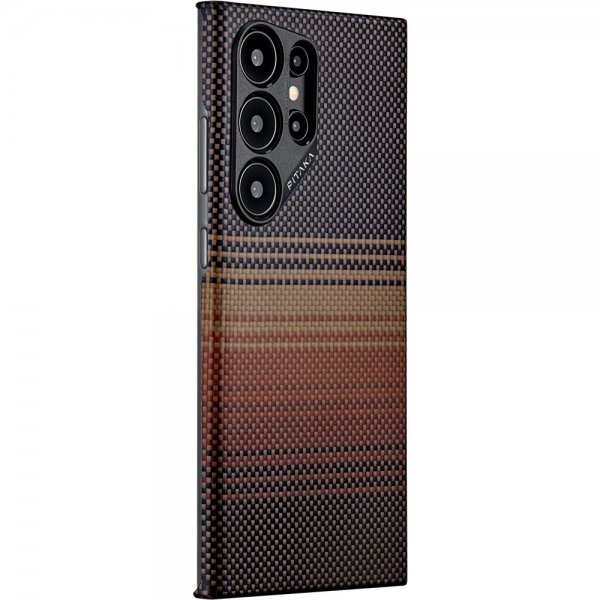 Pitaka Samsung Galaxy S24 Ultra kuori MagEZ Case 4 Sunset