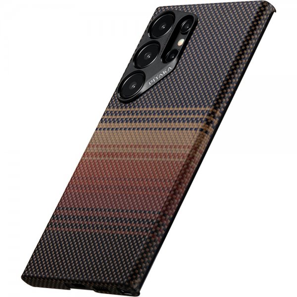 Pitaka Samsung Galaxy S24 Ultra kuori MagEZ Case 4 Sunset
