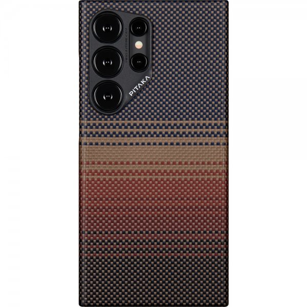 Pitaka Samsung Galaxy S24 Ultra kuori MagEZ Case 4 Sunset