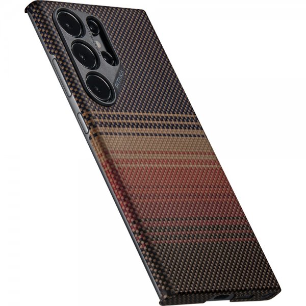 Pitaka Samsung Galaxy S24 Ultra kuori MagEZ Case 4 Sunset