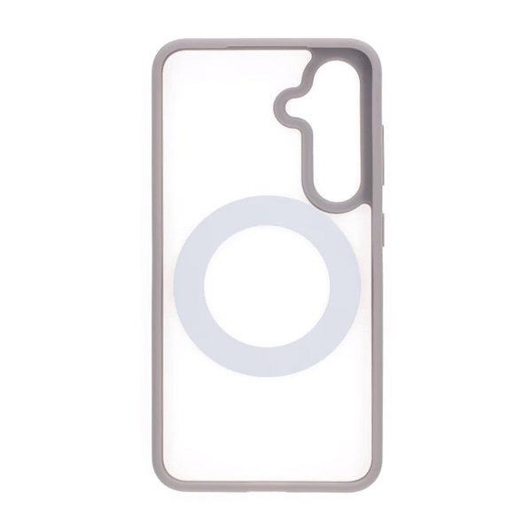 Samsung Galaxy S24 Kuori Pyörivä MagSafe-teline Harmaa