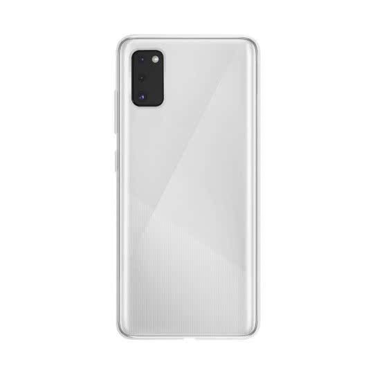Xqisit Samsung Galaxy A41 -kuori, joustava, läpinäkyvä