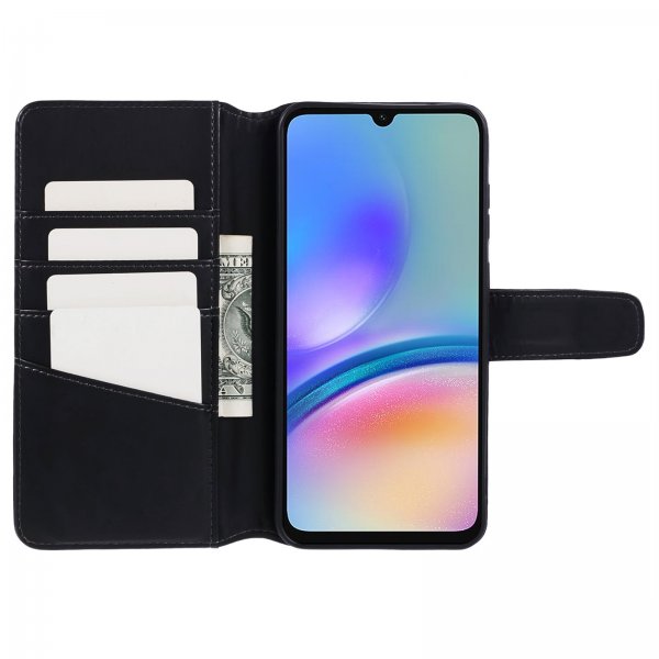 Nordic Covers Samsung Galaxy A05s Kotelo Essential Leather Raven Black