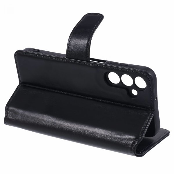 Nordic Covers Samsung Galaxy A15 Kotelo Essential Leather Raven Black