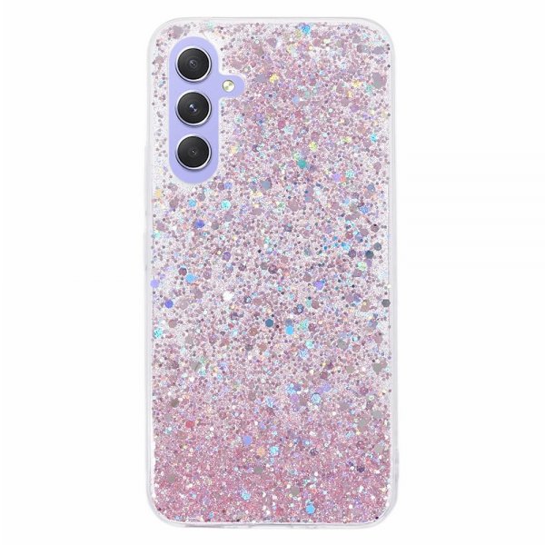 Nordic Covers Samsung Galaxy A35 Kuori Sparkle Series Blossom Pink
