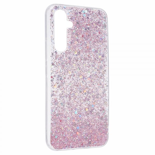 Nordic Covers Samsung Galaxy A35 Kuori Sparkle Series Blossom Pink