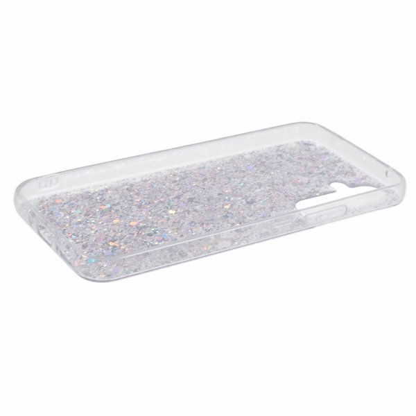 Nordic Covers Samsung Galaxy A55 Sparkle Series Stardust Silver -suojakuori