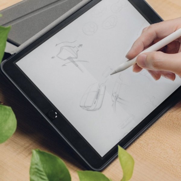Moshi iPad 10.2 (sukupolvi 7/8/9) iVisor AG -näytönsuoja, musta