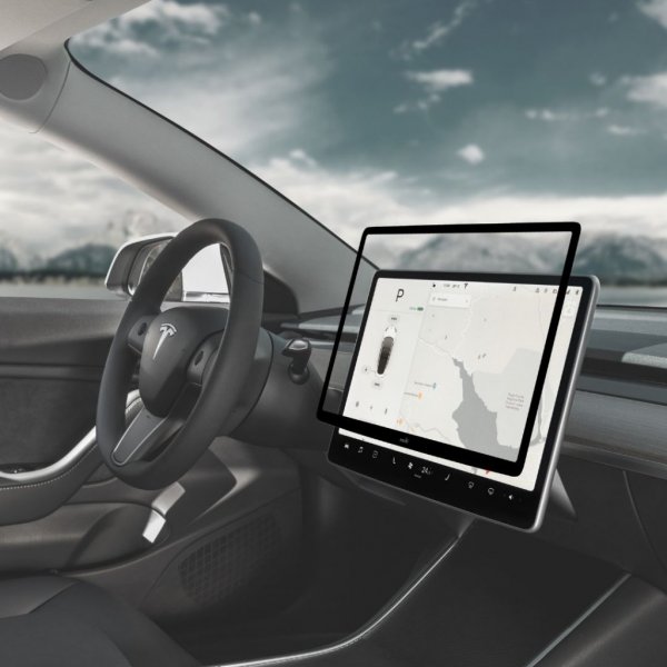 Moshi iVisor AG Tesla Model 3/Y -näytönsuoja, musta