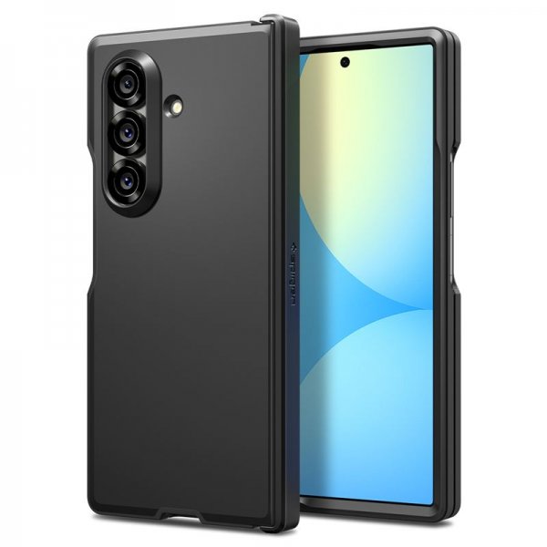 Spigen Samsung Galaxy Z Fold 7 -suojakuori Tough Armor Pro MagFit, musta