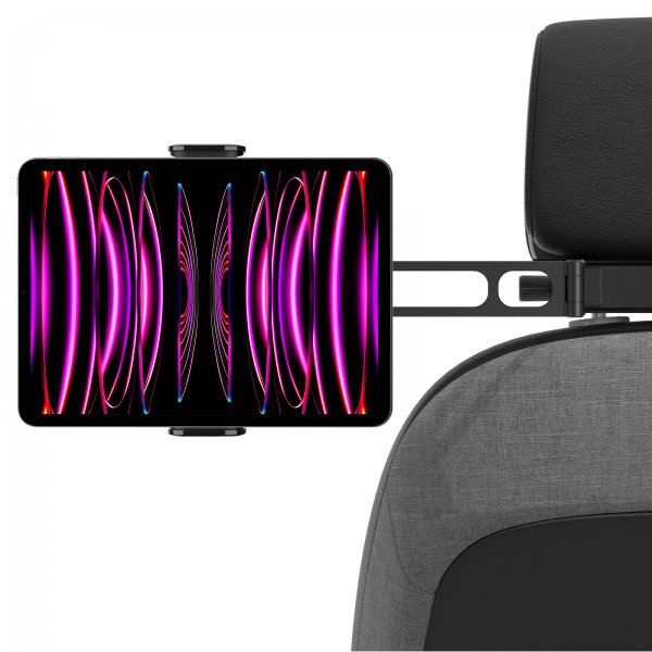 Spigen OneTap Universal -tablettiteline auton niskatukeen, musta