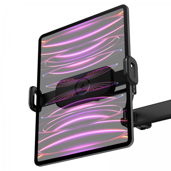 Spigen OneTap Universal -tablettiteline auton niskatukeen, musta