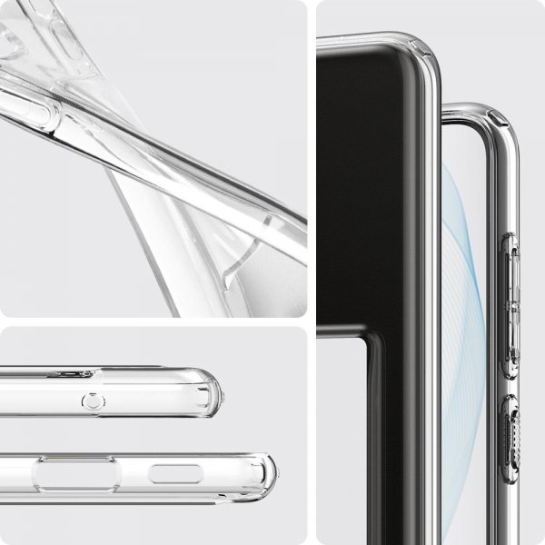 Spigen Samsung Galaxy S21 FE Kuori Crystal Slot Crystal Clear