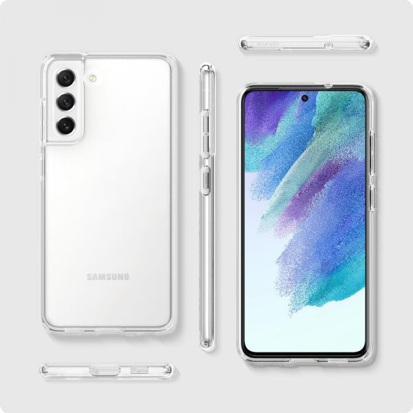 Spigen Samsung Galaxy S21 FE Kuori Liquid Crystal Crystal Clear