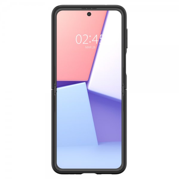 Spigen Samsung Galaxy Z Flip 3 -suojakuori Thin Fit, musta