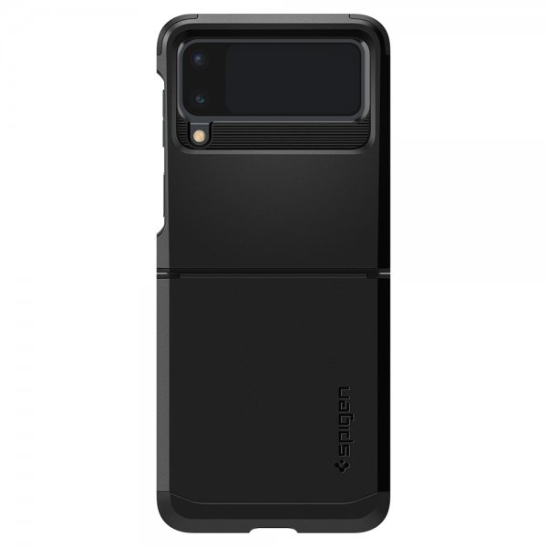 Spigen Samsung Galaxy Z Flip 3 Suojakuori Tough Armor Musta
