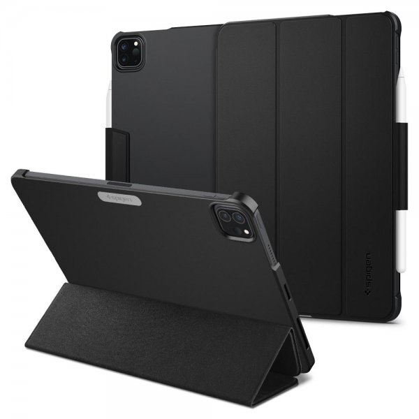 Spigen iPad Air 10.9 2020/2022/iPad Pro 11 2021 Smart Fold Plus -suojakotelo, musta