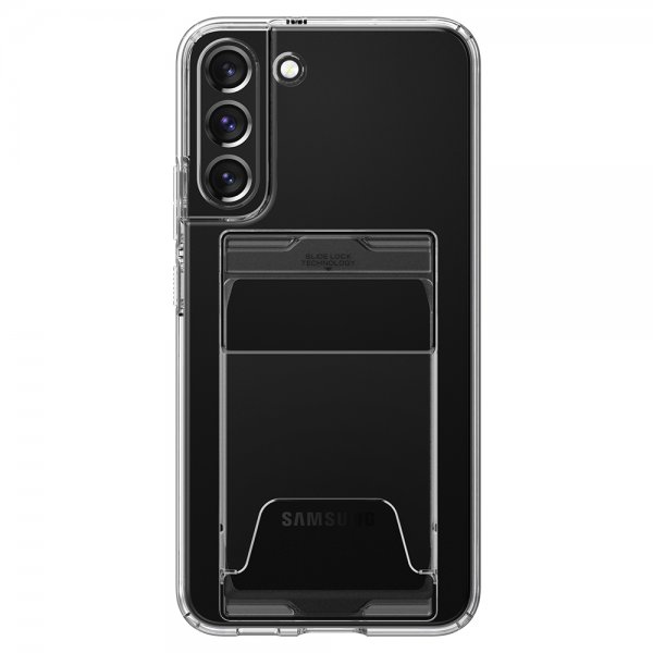 Spigen Samsung Galaxy S22 Plus Suojakuori Crystal Slot Dual Crystal Clear