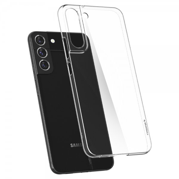 Spigen Samsung Galaxy S22 Plus -suojakuori, AirSkin Crystal Clear
