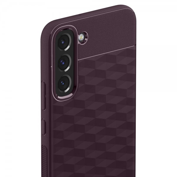 Caseology Samsung Galaxy S22 Plus Suojakuori Parallax Burgundy