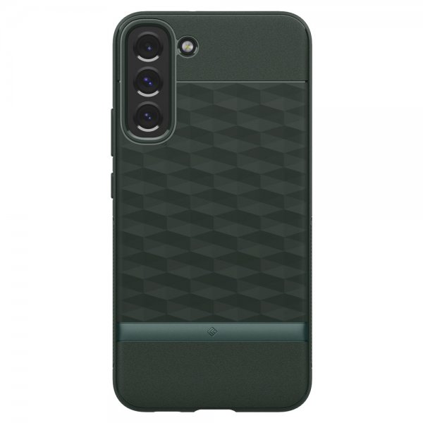 Caseology Samsung Galaxy S22 Plus -suojakuori Parallax Midnight Green