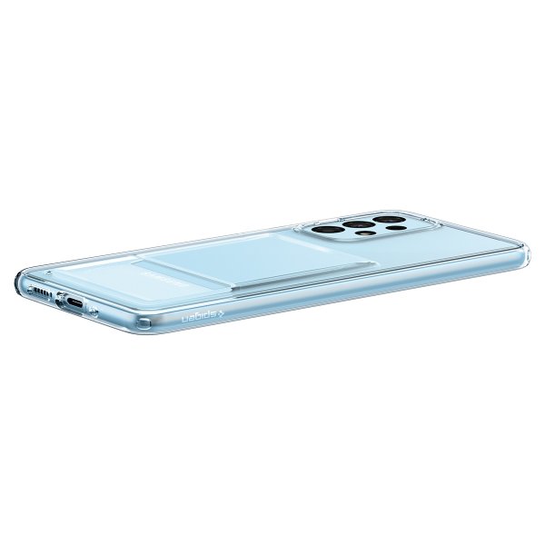 Spigen Samsung Galaxy A33 5G -suojakuori, Crystal Slot, Crystal Clear