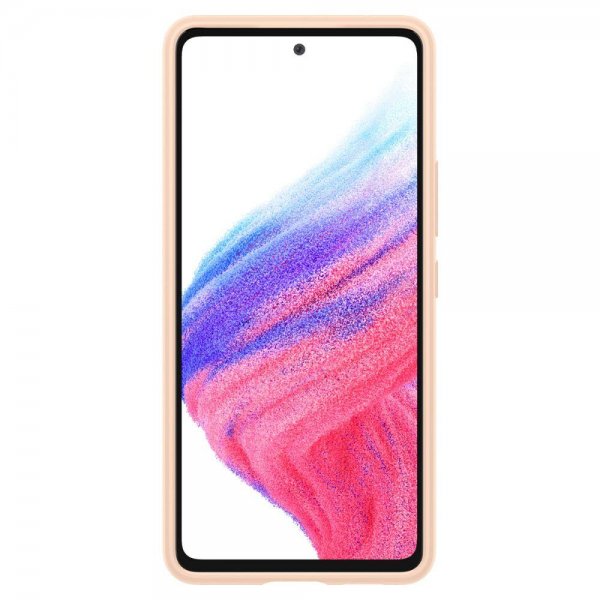 Spigen Samsung Galaxy A53 5G Kuori Thin Fit Cotton Peach