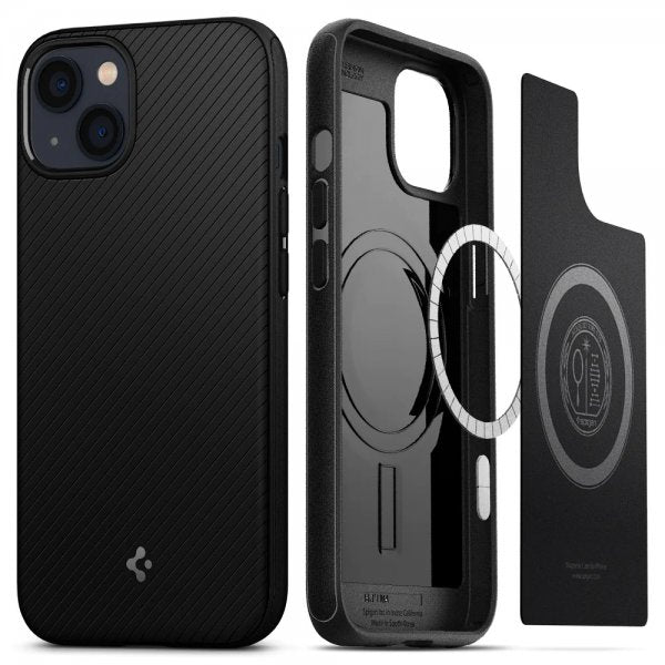 Spigen iPhone 14 Plus -suojakuori Core Armor MagFit Matte Black