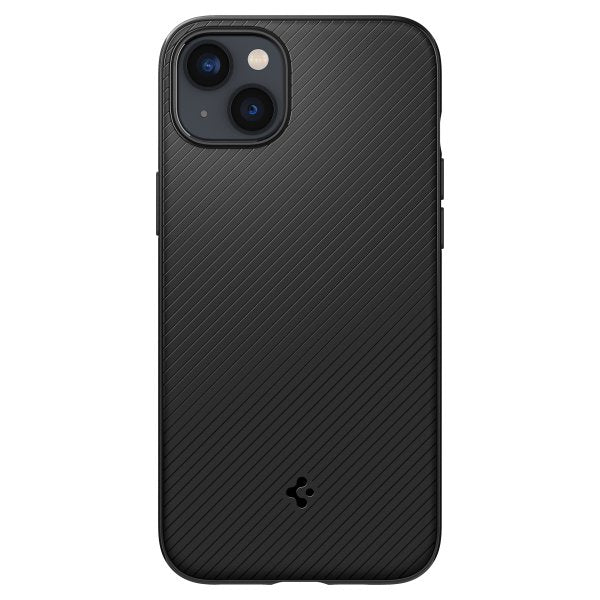 Spigen iPhone 14 Plus -suojakuori Mag Armor MagFit Matta Musta