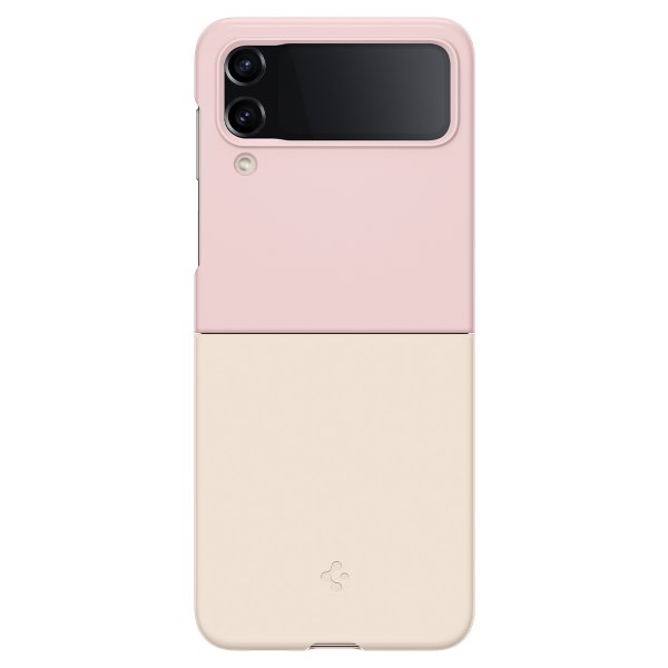 Spigen Samsung Galaxy Z Flip 4 AirSkin -suojakuori, Cotton Pink