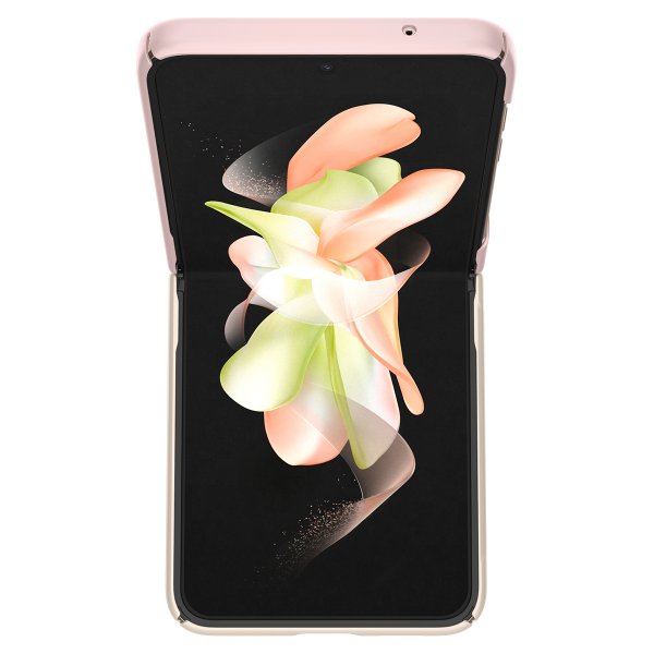 Spigen Samsung Galaxy Z Flip 4 AirSkin -suojakuori, Cotton Pink
