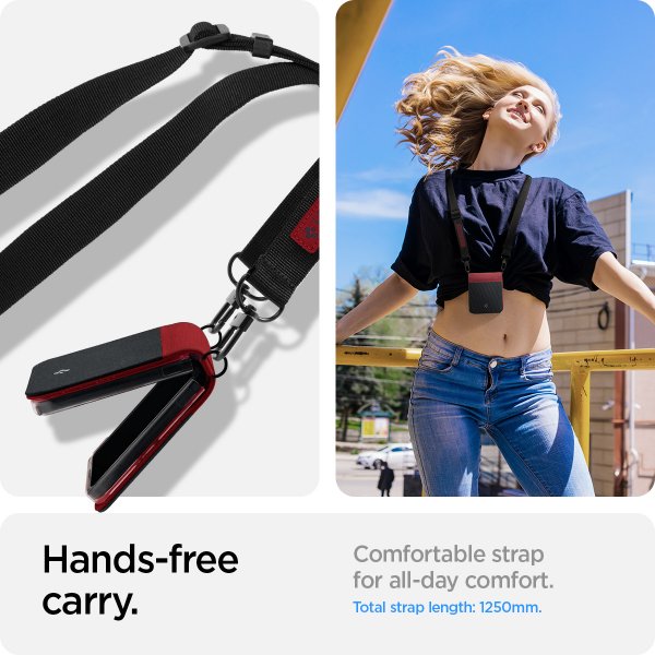 Spigen Samsung Galaxy Z Flip 4 -kuori Compoty Ladybug