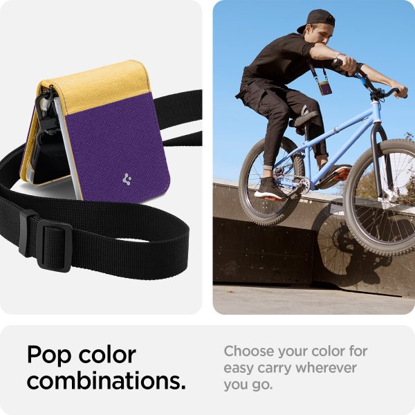 Spigen Samsung Galaxy Z Flip 4 Suojakuori Compoty Pansy