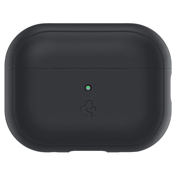 Spigen AirPods Pro 2 -kuori, Silicone Fit, musta