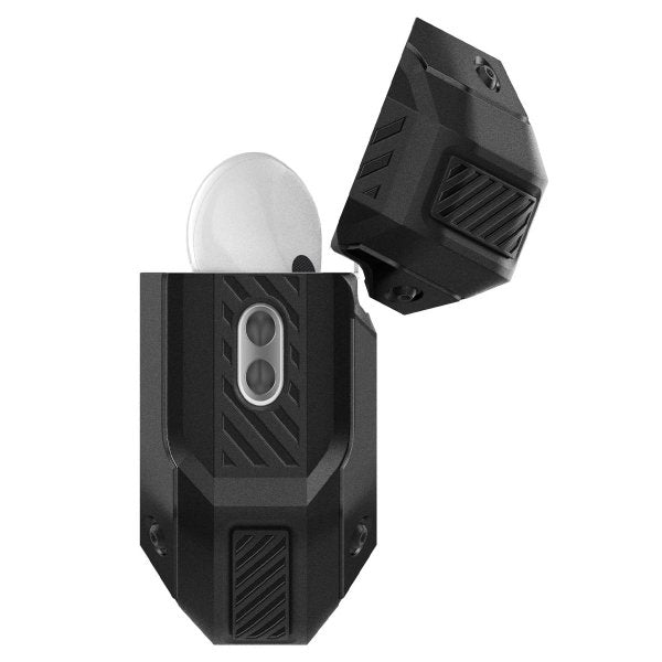 Spigen AirPods Pro 2 Tough Armor MagSafe -kuori, musta