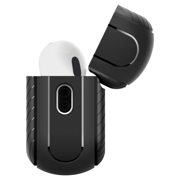 Spigen AirPods Pro 2 -suojakuori Mag Armor MagFit Matte Black