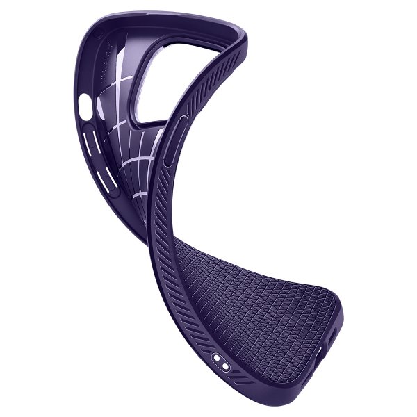 Spigen iPhone 14 Pro -kuori Liquid Air Deep Purple
