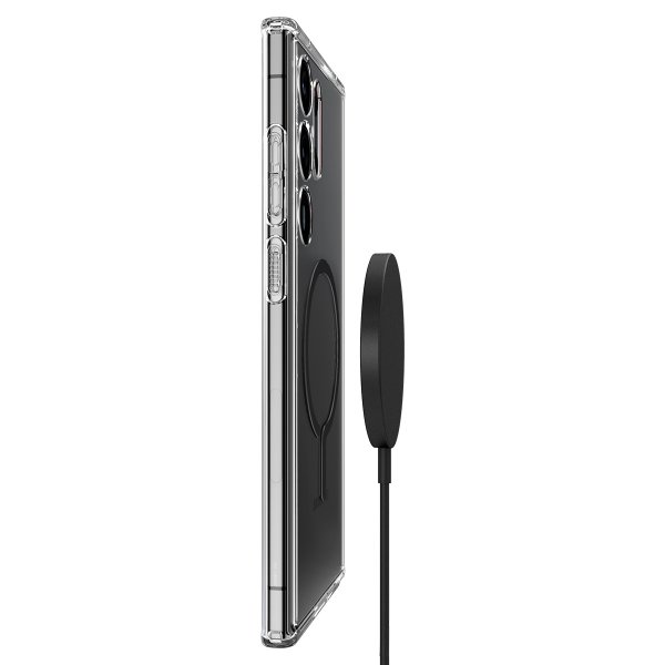 Spigen Samsung Galaxy S23 Ultra kuori Ultra Hybrid OneTap Ring MagSafe Musta