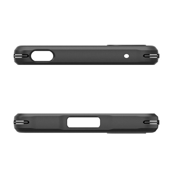 Spigen Sony Xperia 5 V -suojakotelo Rugged Armor Matte Black