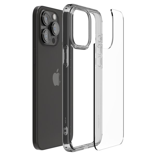 Spigen iPhone 15 Pro Ultra Hybrid Space Crystal -suojakuori