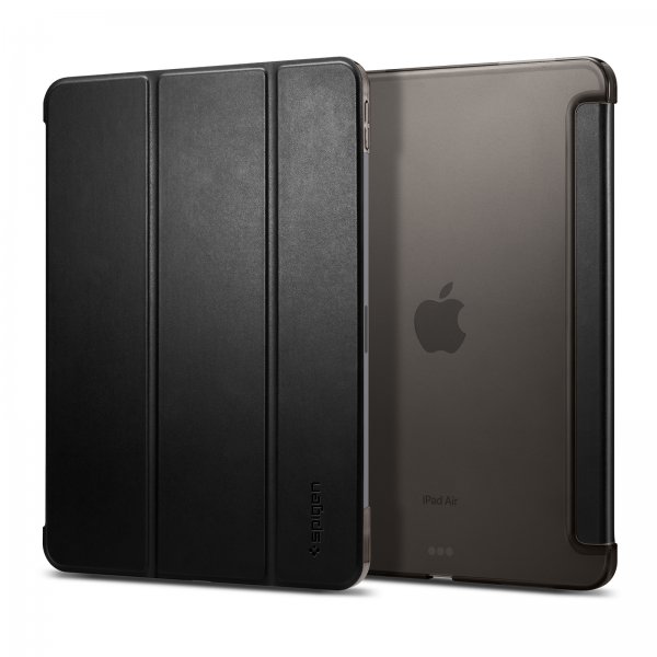 Spigen iPad Air 13 (M2/M3/M4) -suojakotelo Smart Fold, musta