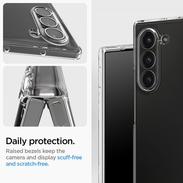 Spigen Samsung Galaxy Z Fold 6 Ultra Hybrid Pro Crystal Clear -suojakuori